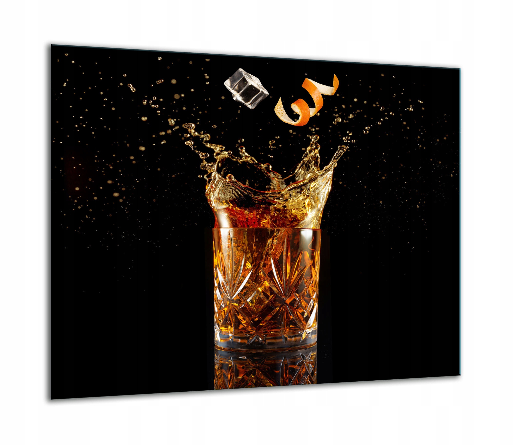Skleněná Ochranná Deska Na Sporák 60x52 Drink Kuchyně Indukce 7v1