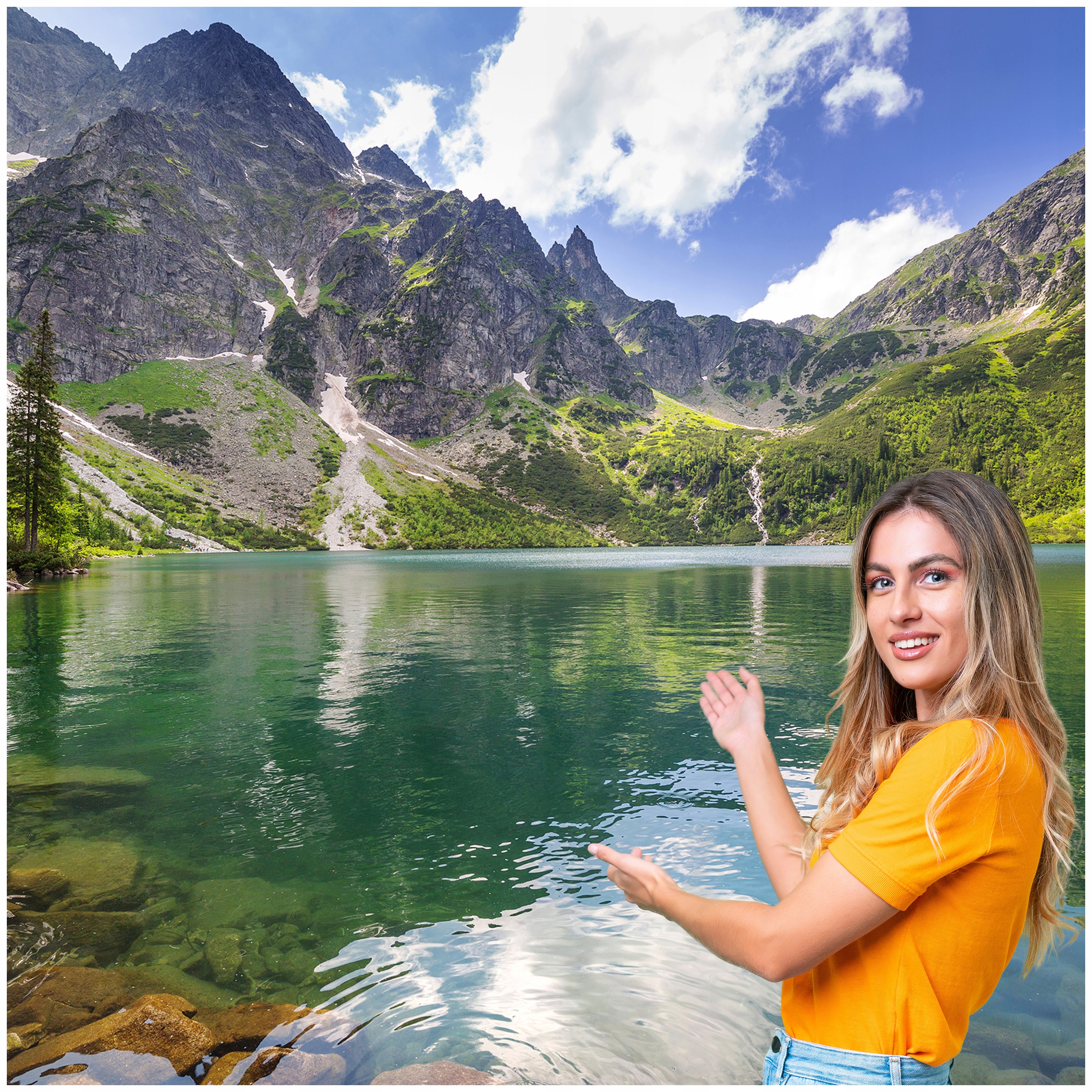 Fototapeta 3D Obývací Pokoj Ložnice Hory Les Příroda Krajina 392x260 F GLNK06