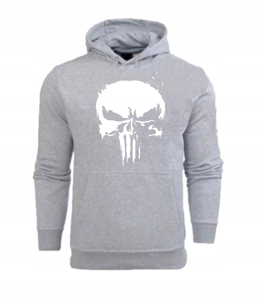 

Męska Bluza Z Kapturem Punisher S-xxl Tu XXL