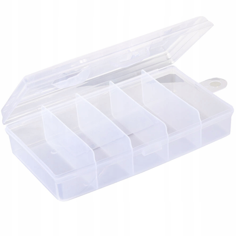 

Organizer pudełko 5 przegródek 19.8x11.7x4.5cm
