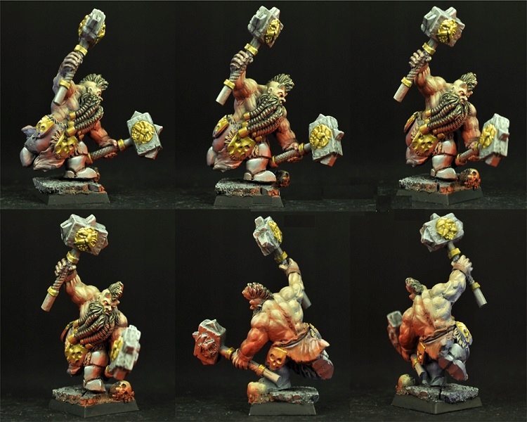 dwarf Furious Warrior 28mm Scibor 28MA0068 chaos System Warhammer Fantasy Battle