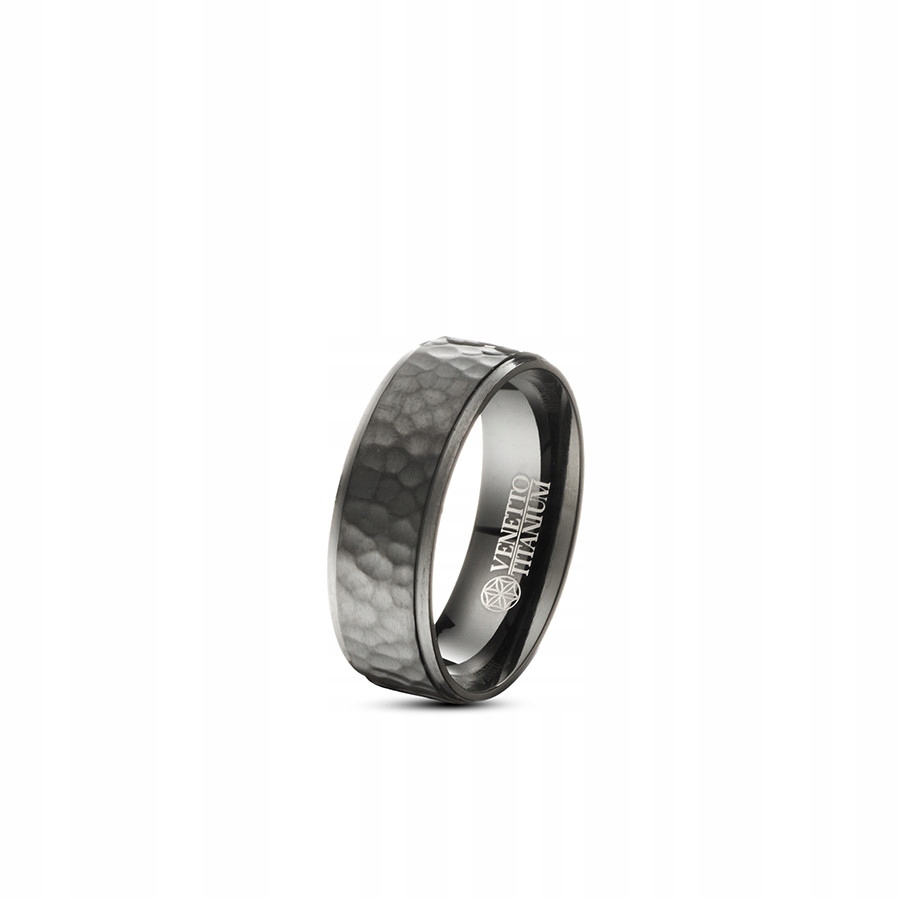 Pánský snubní prsten Venetto Titan R-23