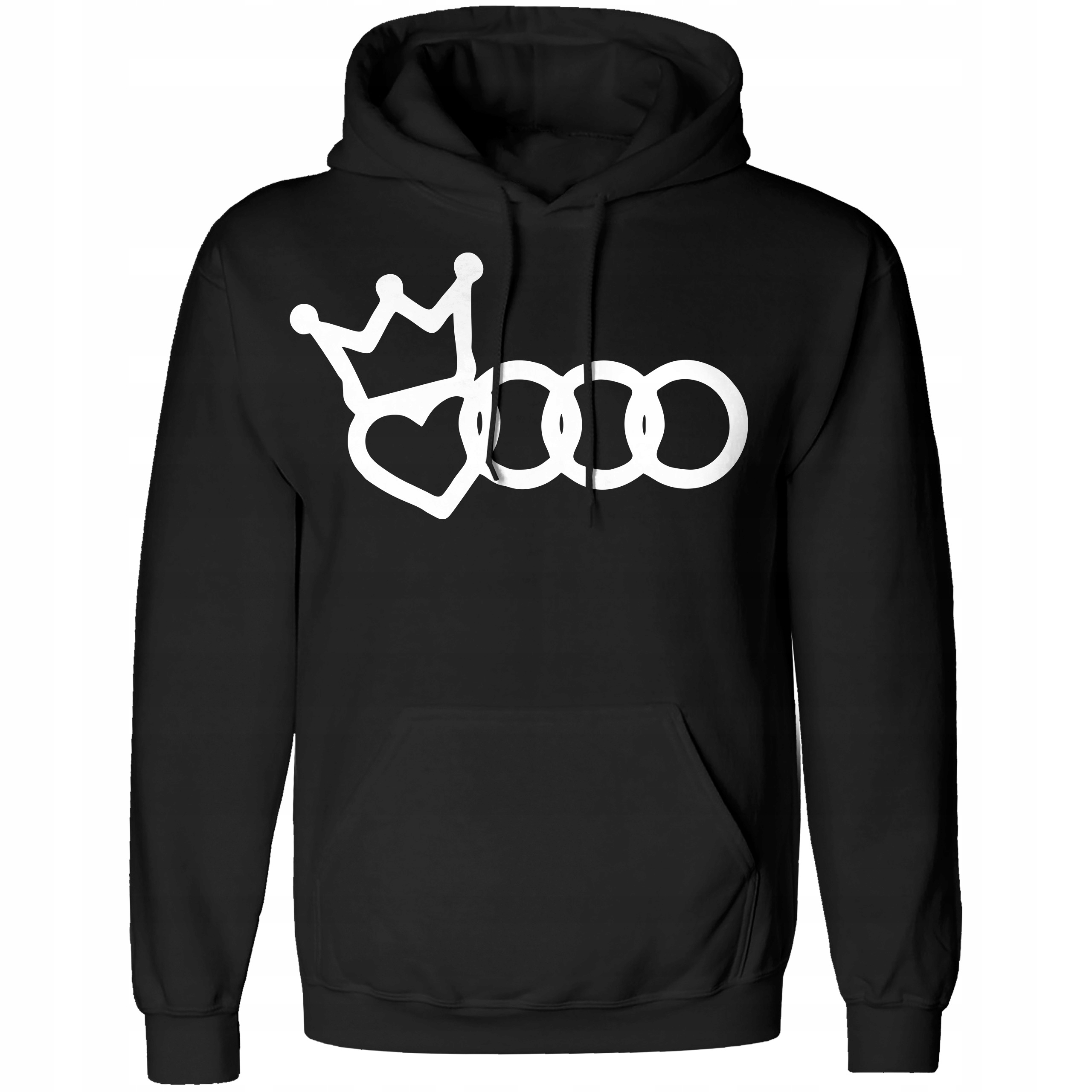 

Bluza Męska Z Kapturem Dla Fana Audi Love Rozm M