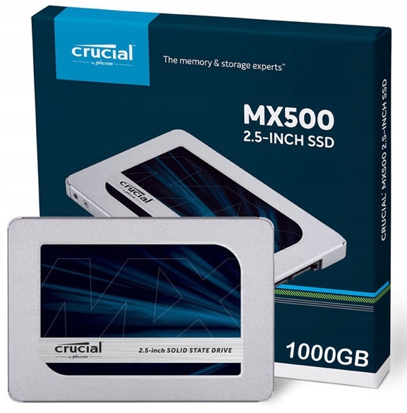 Dysk CRUCIAL MX500 1 ТБ SSD интерфейс SATA III