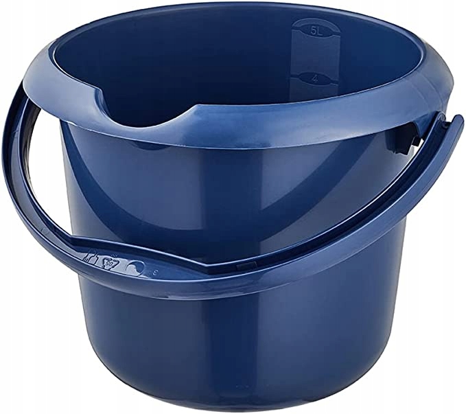 

Wiadro z wylewką miarką Mika 5 L Eco Blue Keeeper