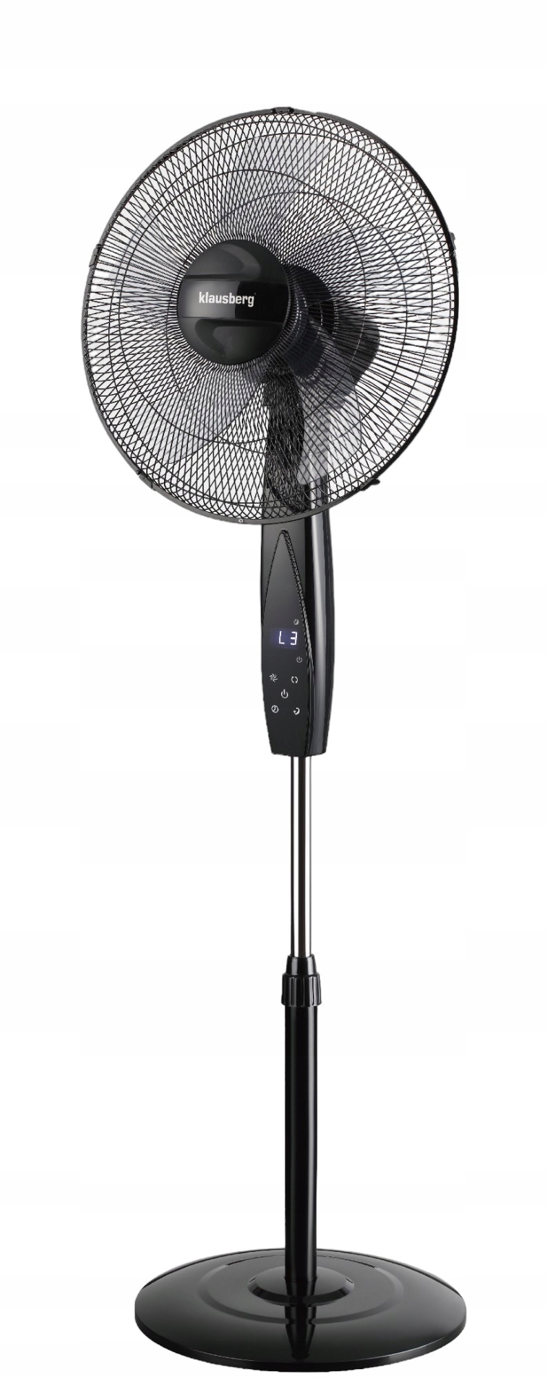 WENTYLATOR WIATRAK PODLOGOWY STOJACY Z PILOTEM WENTYLATOR DOMOWY STOJACY Stan opakowania oryginalne