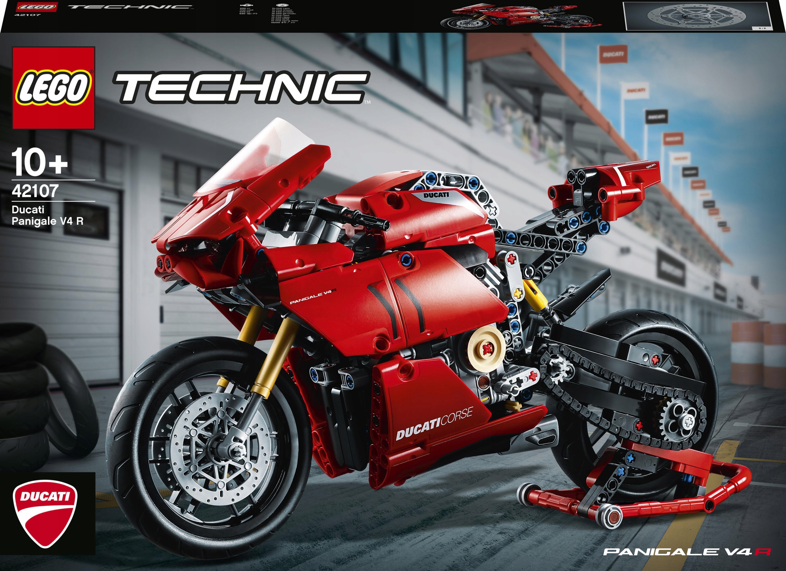 

Lego Technic Ducati Panigale V4 R 42107