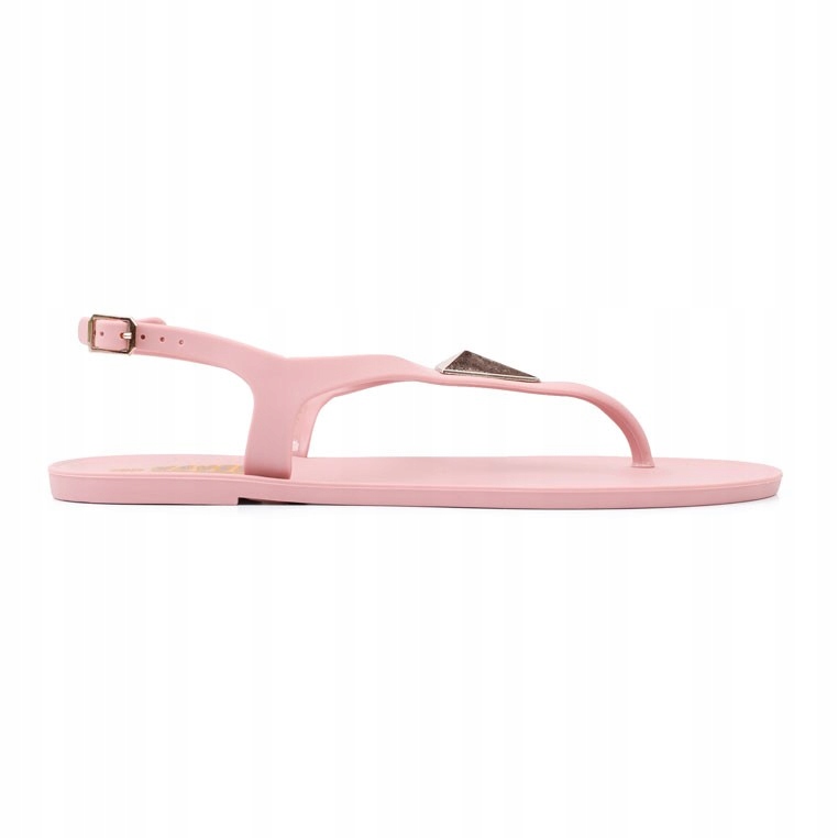 RÓŻOWE SANDAŁY DAMSKIE JAPONKI PŁASKIE GUMOWE MELISKI SANDAŁKI WYGODNE Marka inna