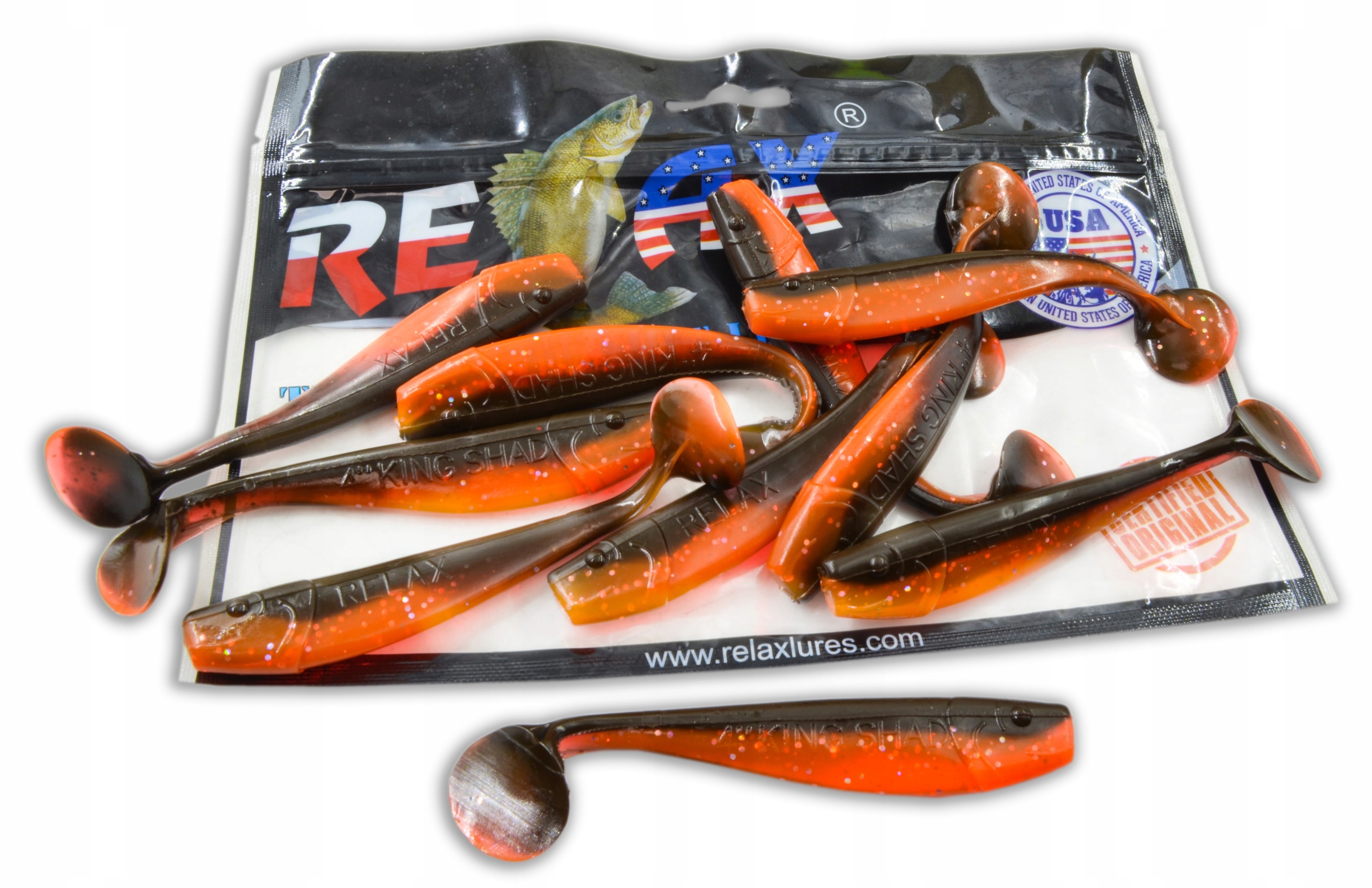 

Relax Guma Na Sandacza King Shad 4'' 11,5cm