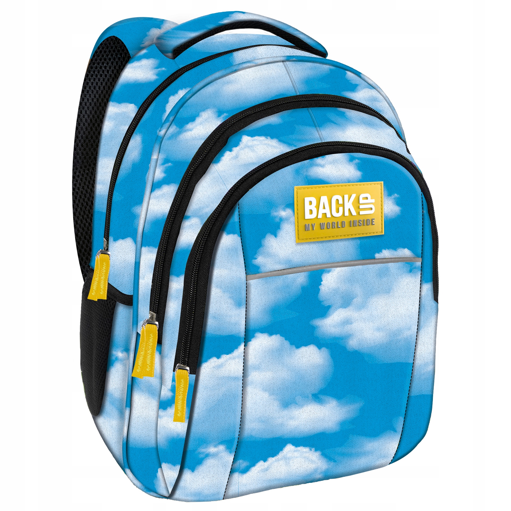 PLECAK SZKOLNY BŁĘKIT BACK UP