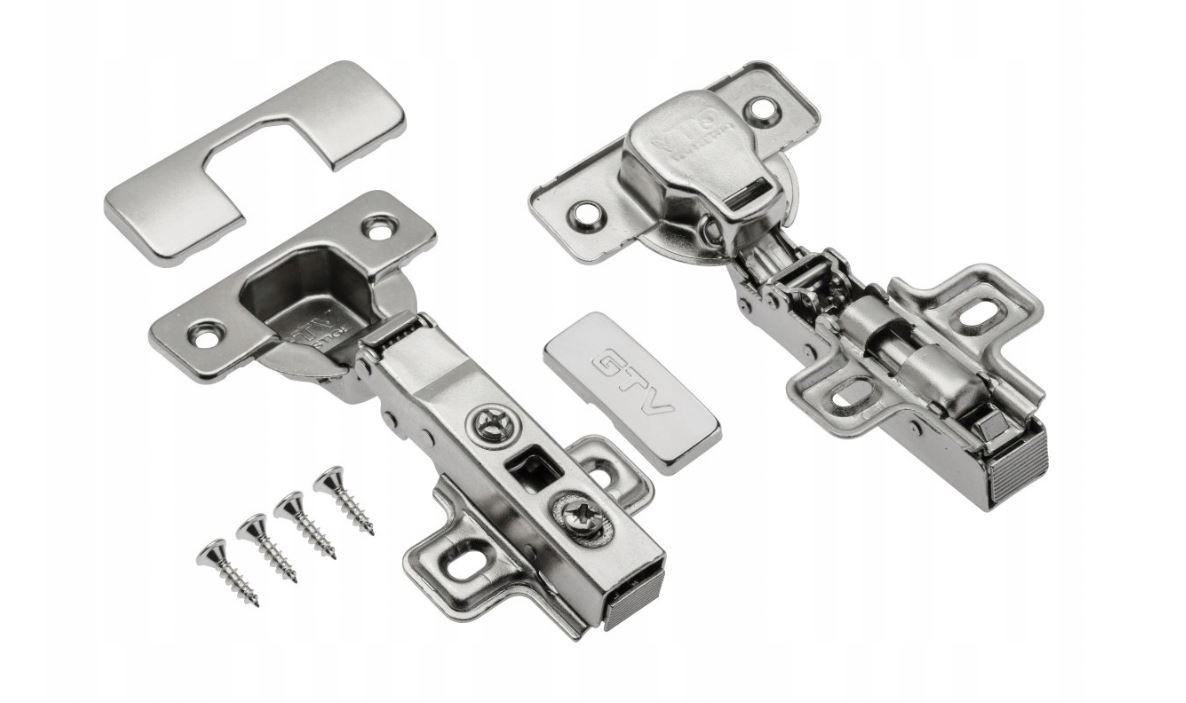 Zawias prosty nakładany GTV 10 szt ZM-ECHC09BEO Kod producenta ZM-ECHC09BEO