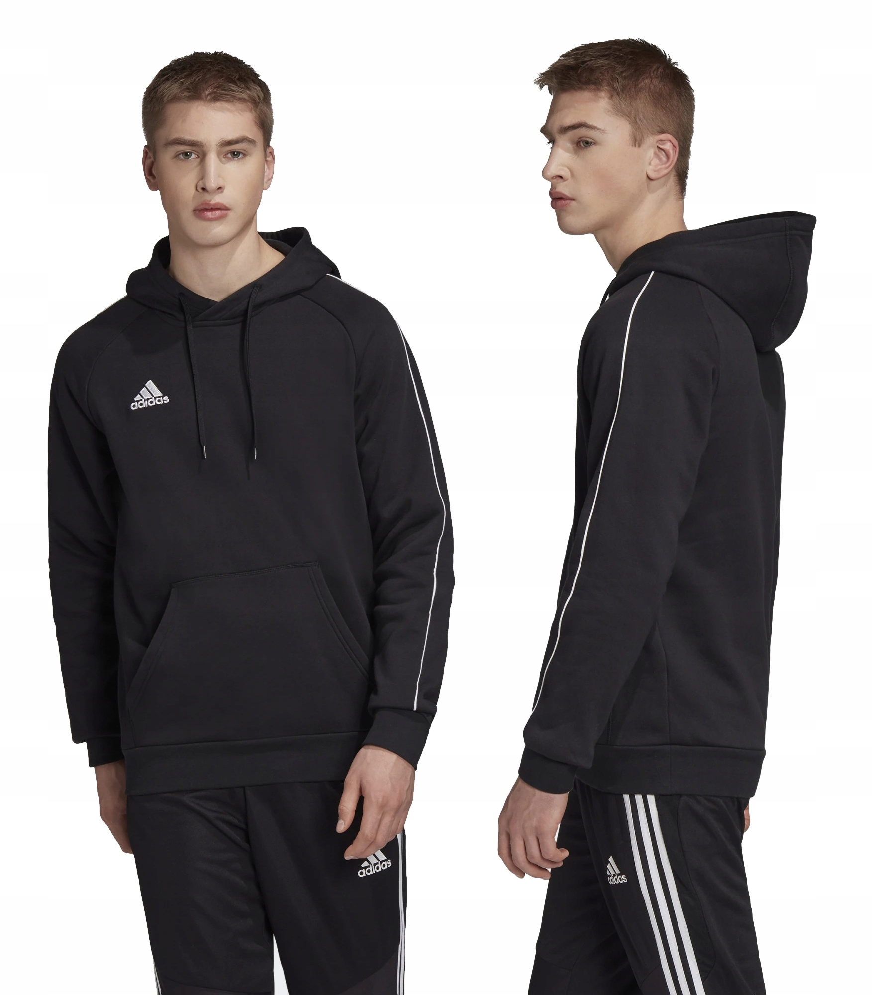 

Adidas Bluza Z Kapturem Core Eleven Ocieplana L