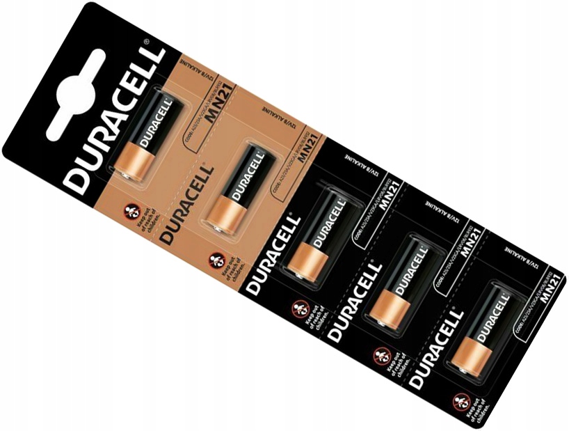 

5x Bateria 12V Duracell A23 23A K23A MN21 1028 BL5