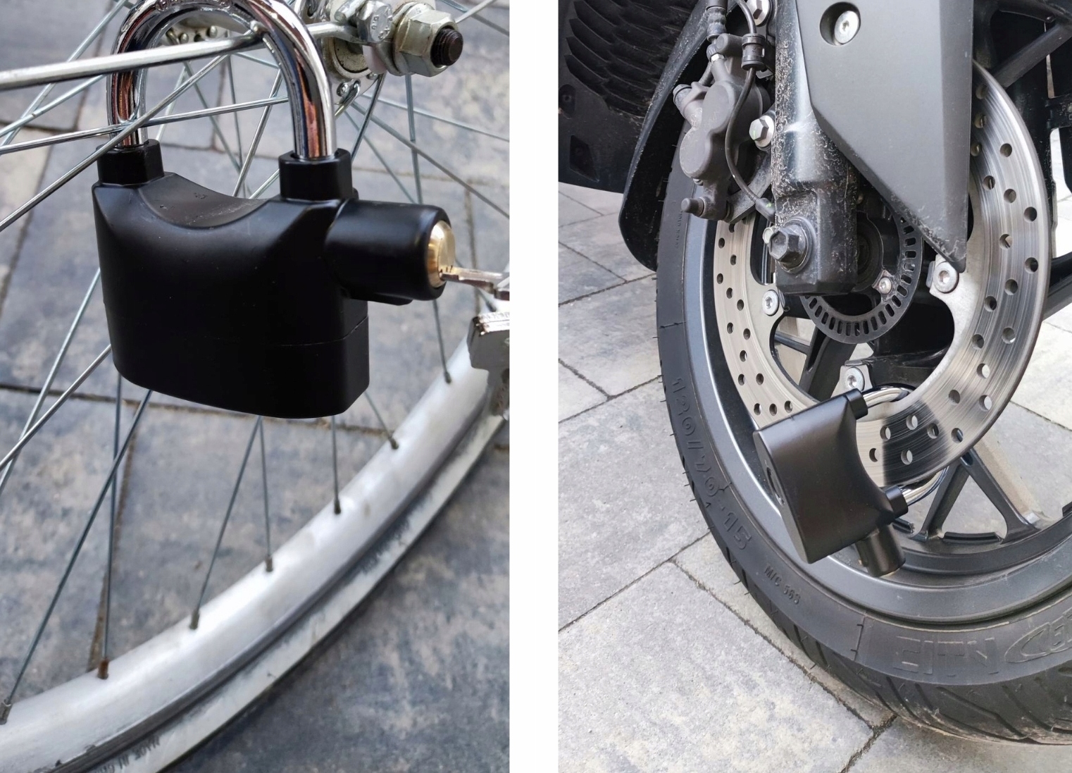 KŁÓDKA Z ALARMEM ALARM ZAPIĘCIE MOCNA ZAMEK 110 db Numer katalogowy producenta XJ1410