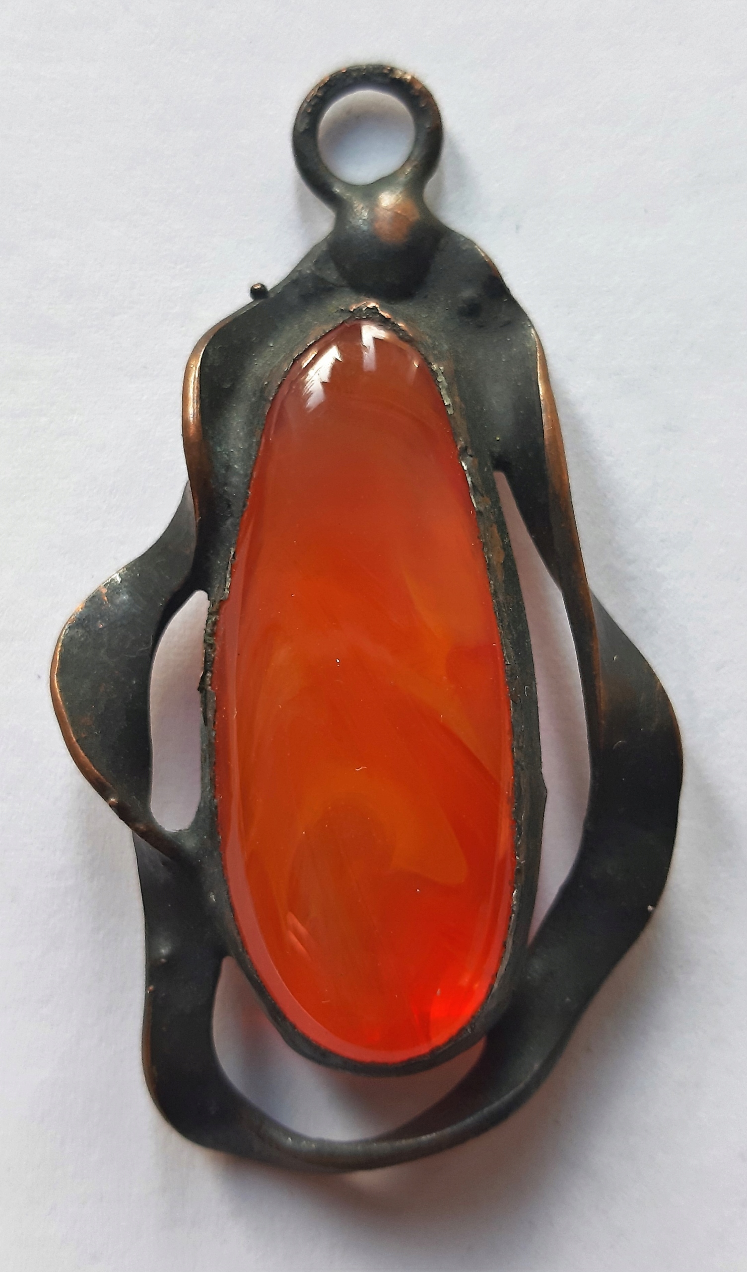 Skleněná visačka Metaloplastika a Sklo dárek