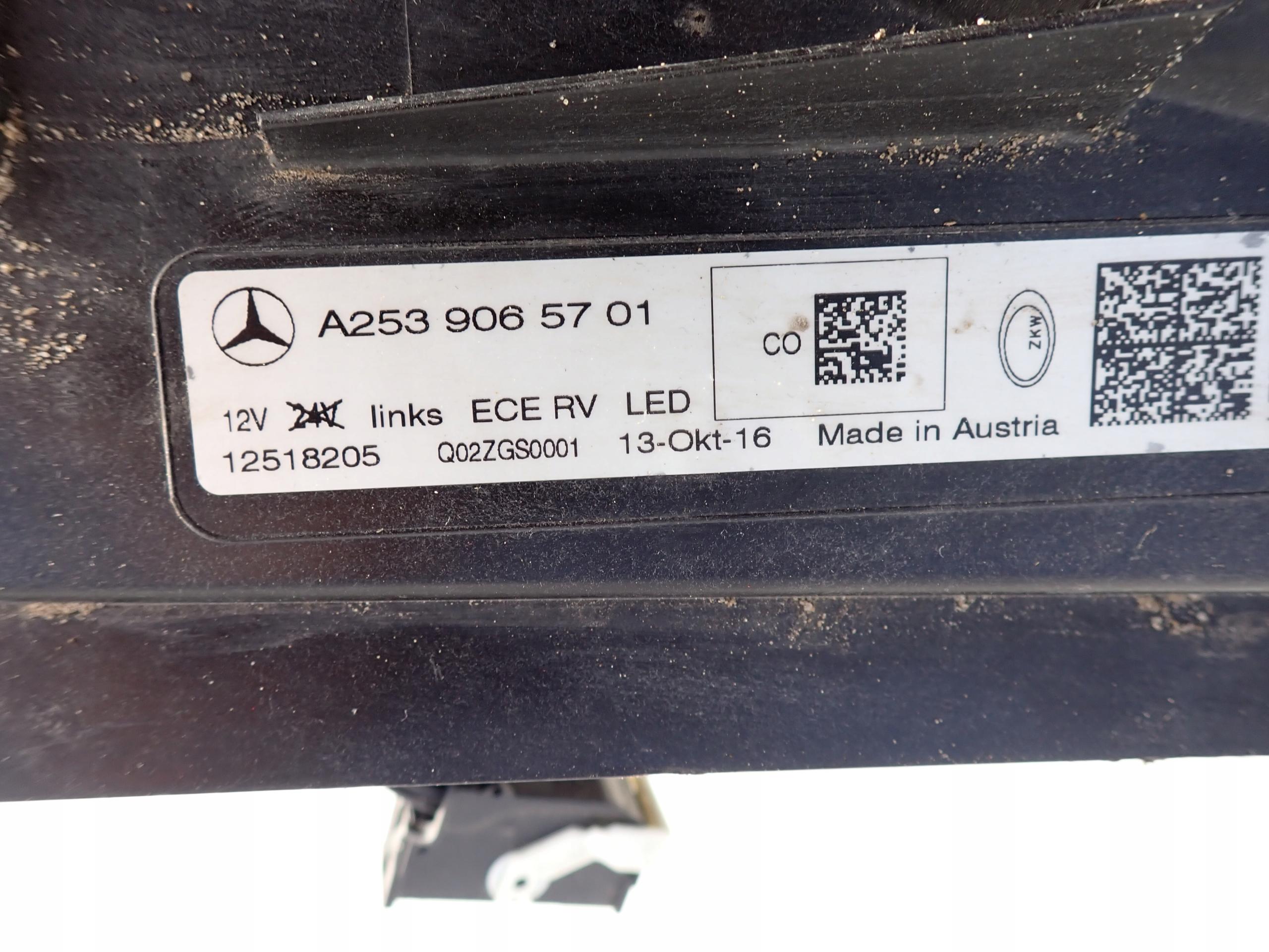 MERCEDES GLC X253 15- light left front FULL LED
