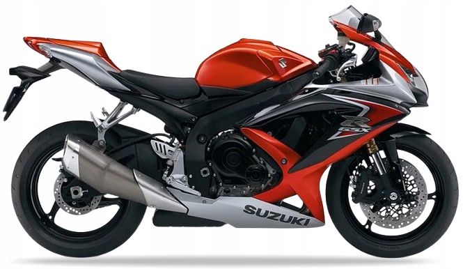 Samolepky Juula Pro Suzuki Gsxr 600 2008 Oranžová Yme Stříbrná Ymd
