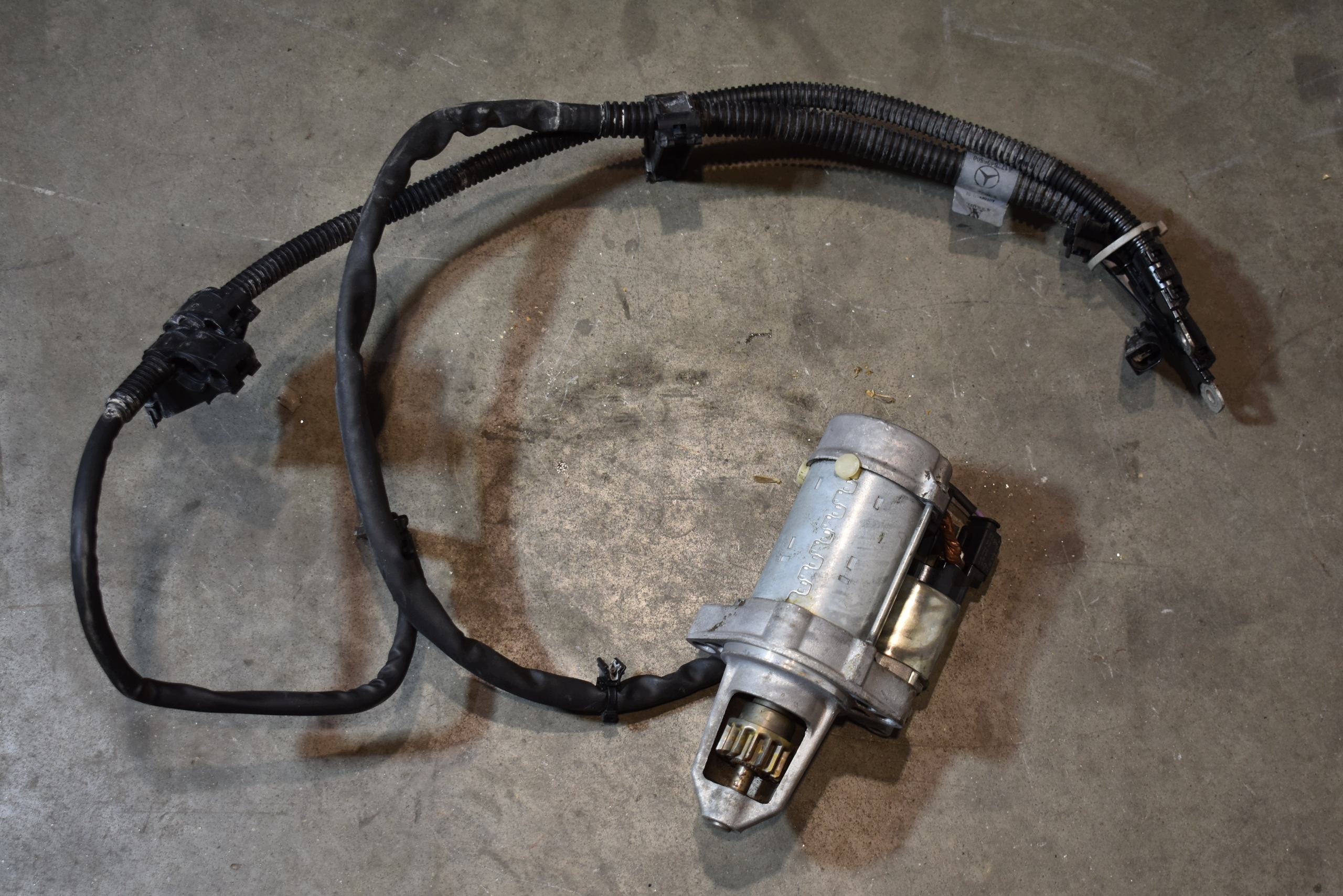 IDEALNY starter + wiring MERCEDES W177 X247 1