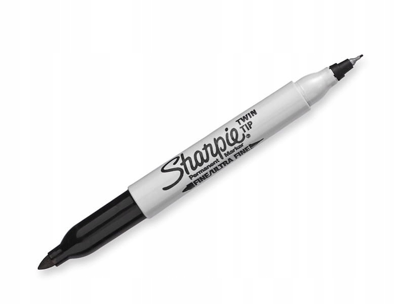 

Marker Sharpie Twin dwustronny permanentny czarny