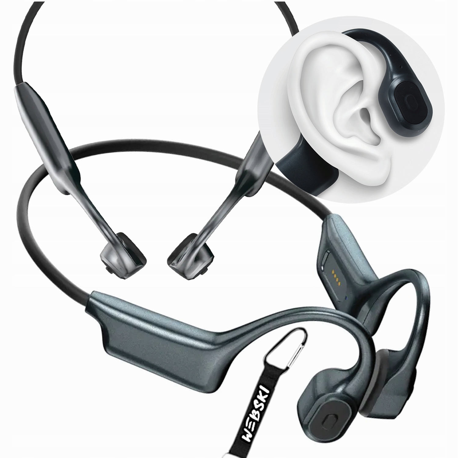 Sportovní bezdrátová Bluetooth sluchátka pro plavání 32 Gb Pro