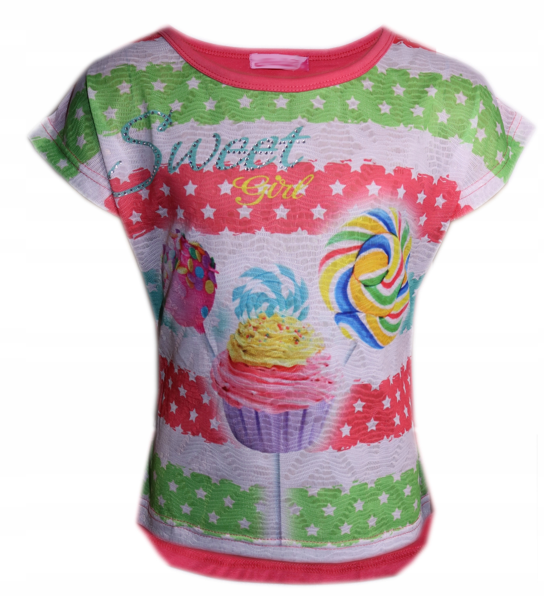 

Bluzka dziewczęca z krótkim rękawem 146-152