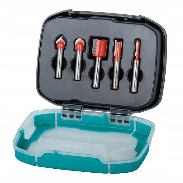 Wolfcraft Sada Fréz Na Drážky 5ks