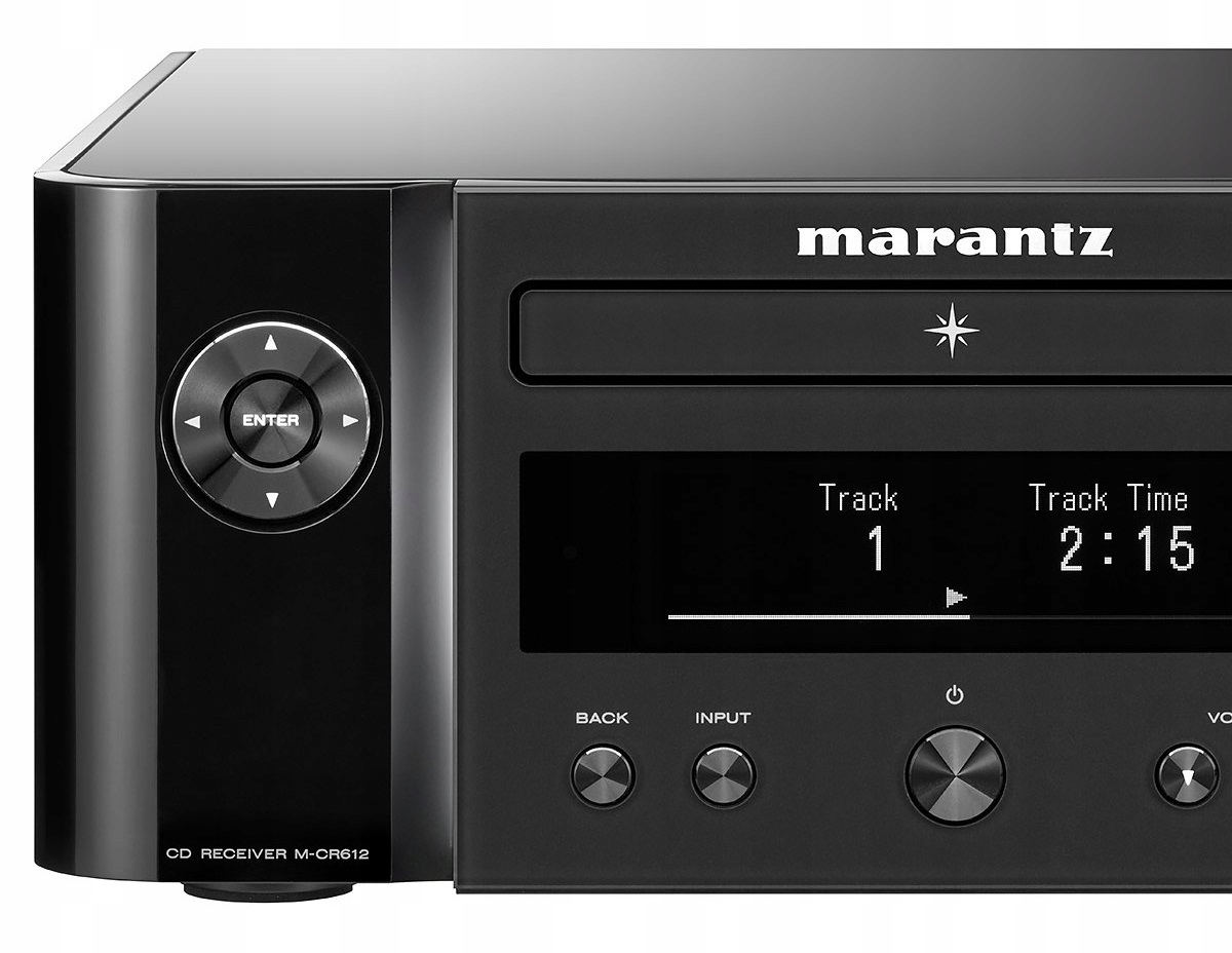 MARANTZ MELODY X M-CR612 All-in-One STREAMER + CD + WiFi + BT + LAN + USB-A Liczba wejść HDMI 0