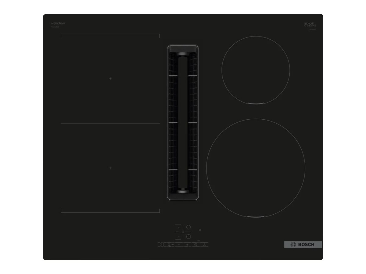 Bosch PVS611B16E Induction Hob with integrated ventilation system, Number o
