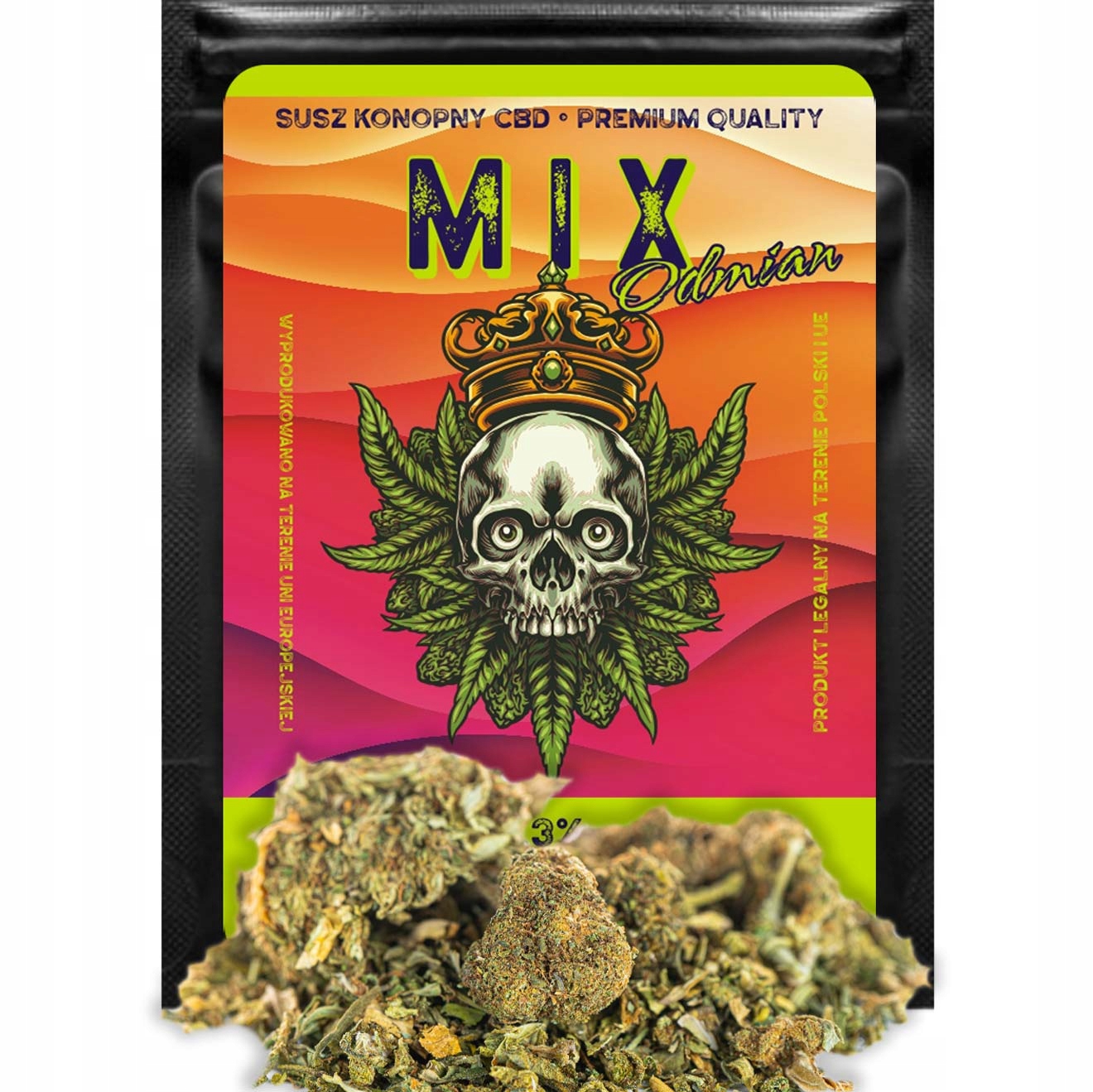 

Susz konopny Cbd MIX Odmian 10 g