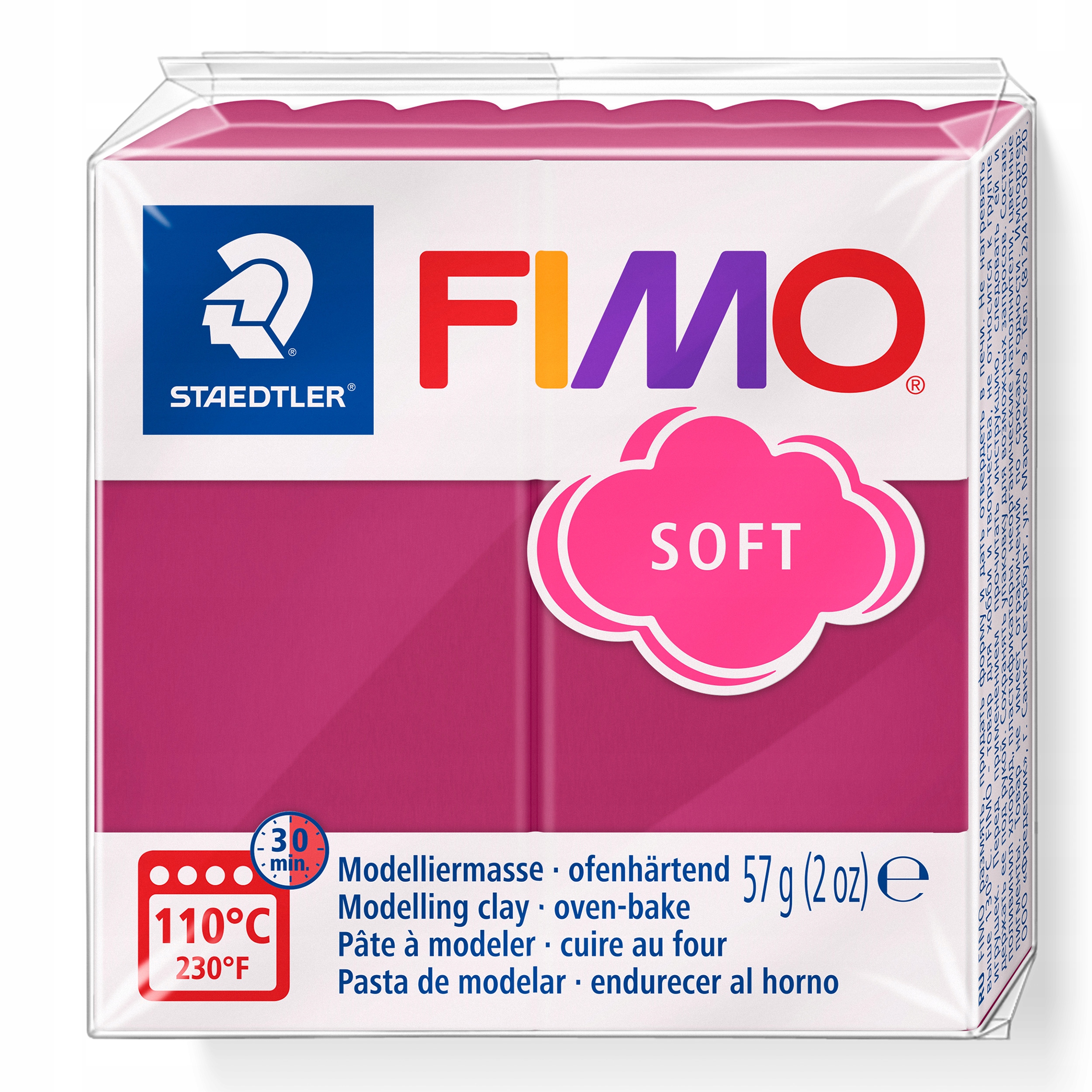 Fimo Effect MASA PLASTYCZNA MROŻONA JAGODA 57g 8020-T23