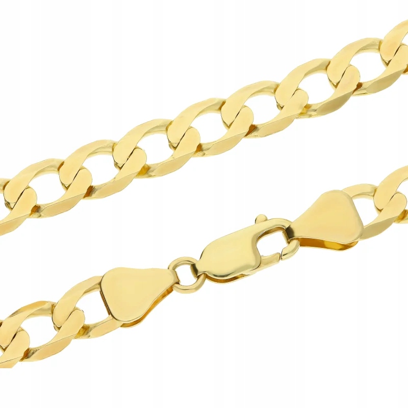 Zlatý náramek 585 s pancéřovou vazbou, elegantní, efektní a stylový jako dárek