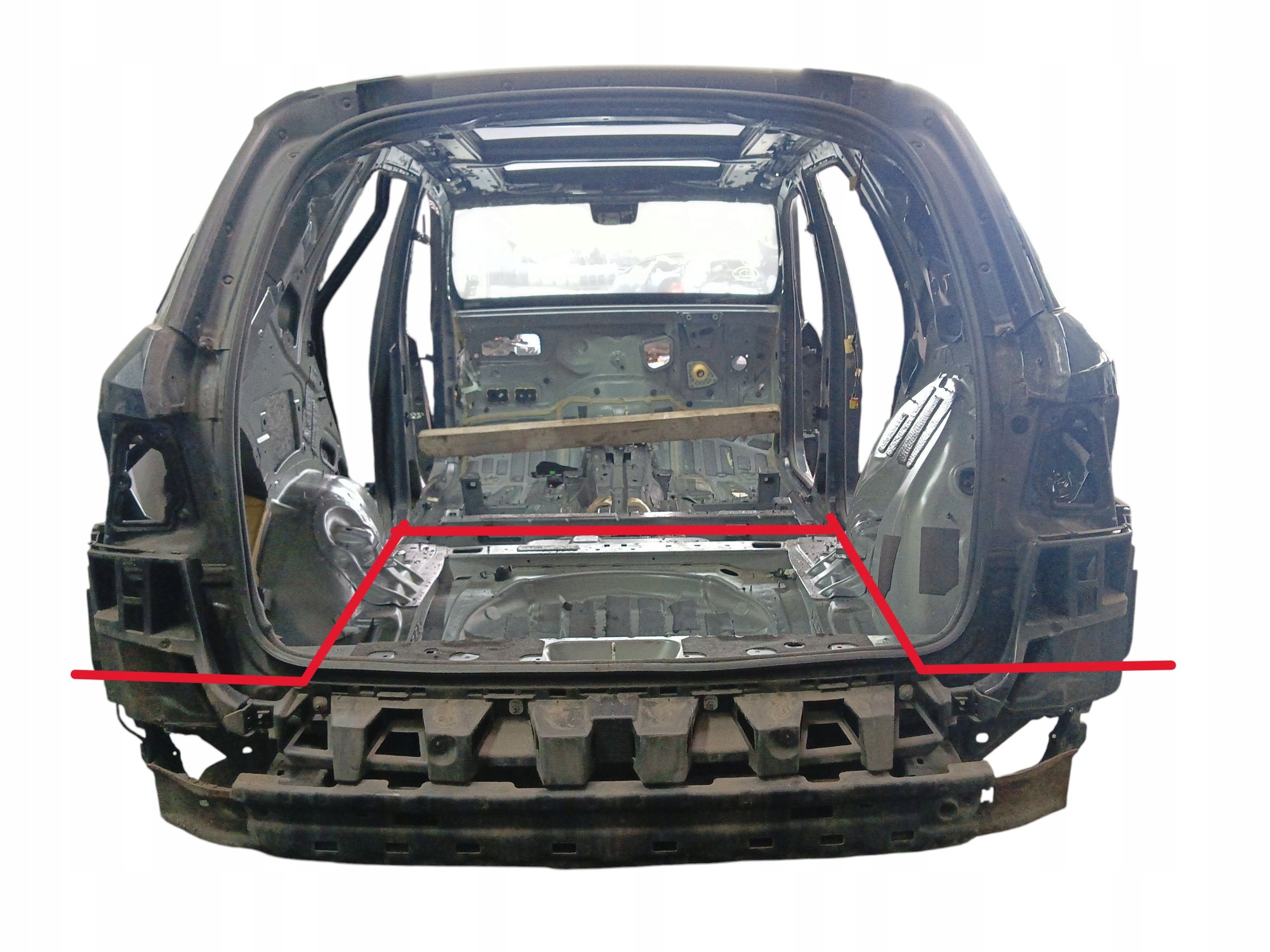 rear panel sump MERCEDES ML W166 LAK: 755 (11-15)