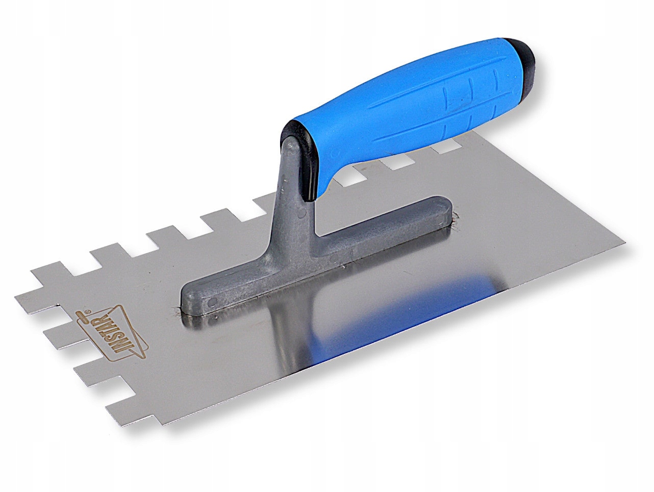 PACA NIERDZEWNA RAJBETKA ZĘBATA 270 MM ZĄB 15x15 MM UCHWYT GUMOWY PL EAN (GTIN) 5905280135884