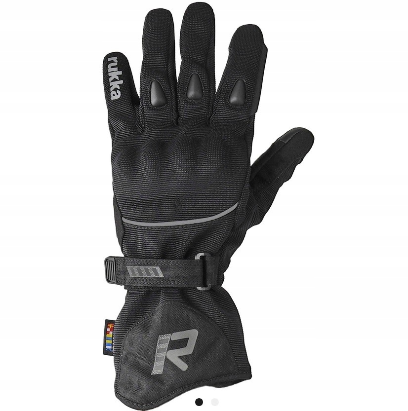 Rukavice Rukka Virve 2.0 Black veľ.7