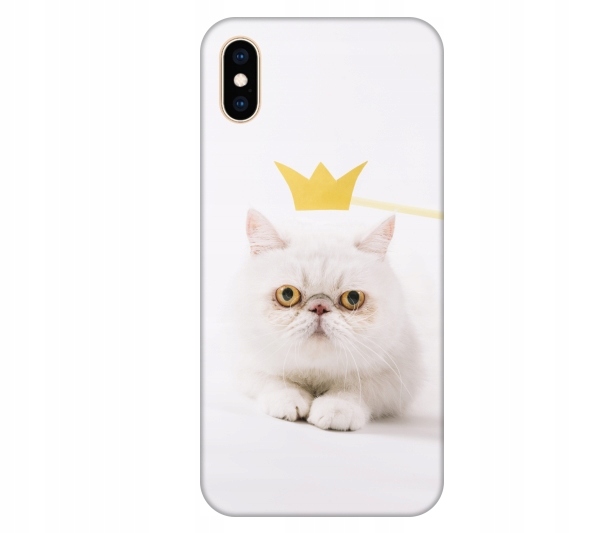 

Etui na telefon iPhone X / Xs Kot pers kotek