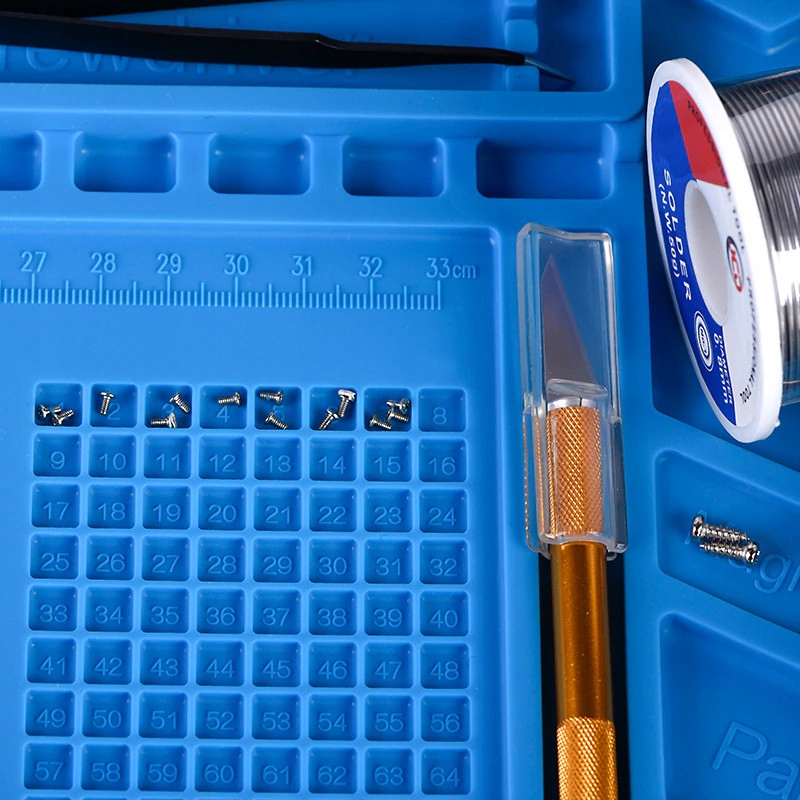 MATA SILIKONOWA DO LUTOWANIA DUŻA 40x35cm ODPORNA 600°C Marka Modulosy