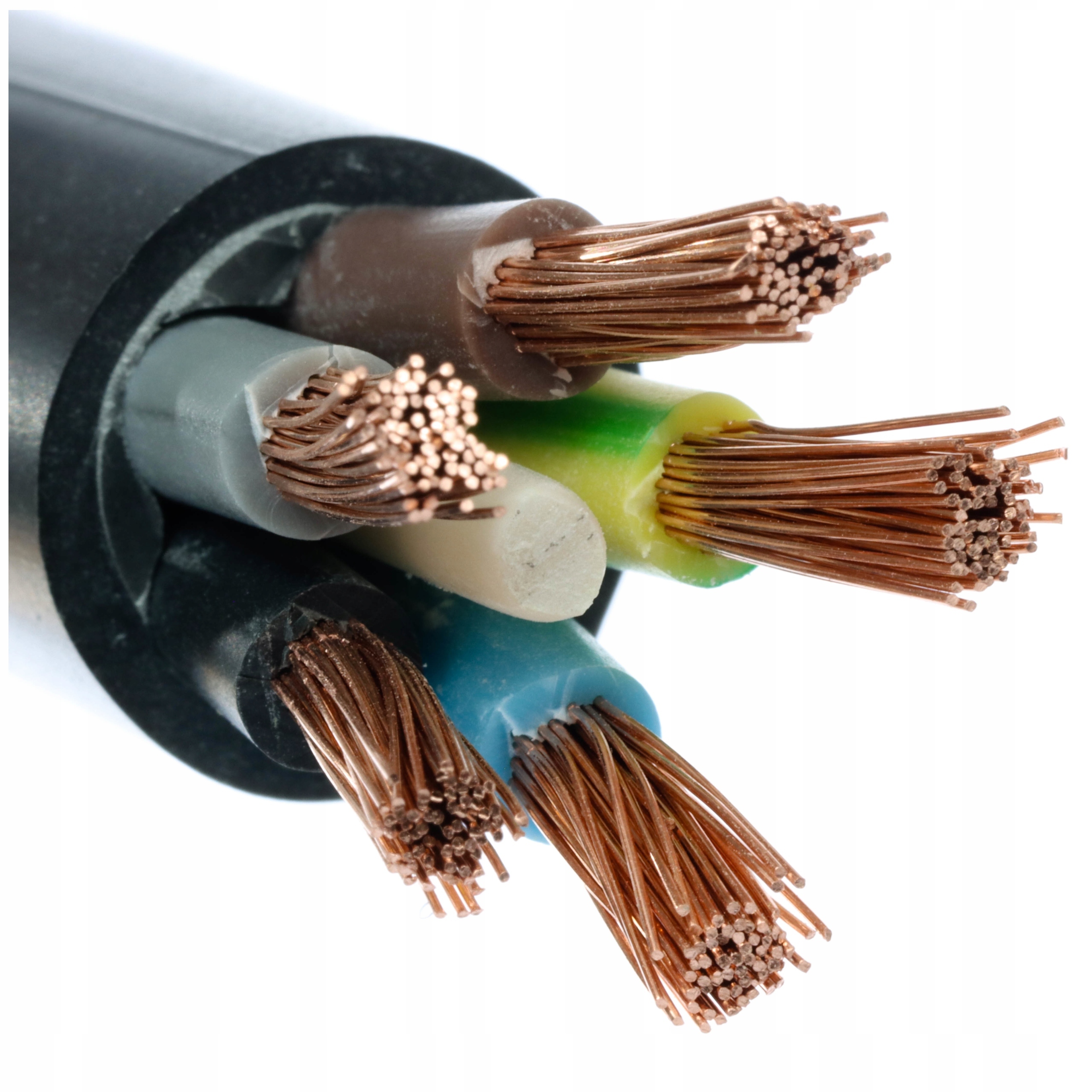 

Przewód warsztatowy giętki OWY5x2,5 czarny 25m