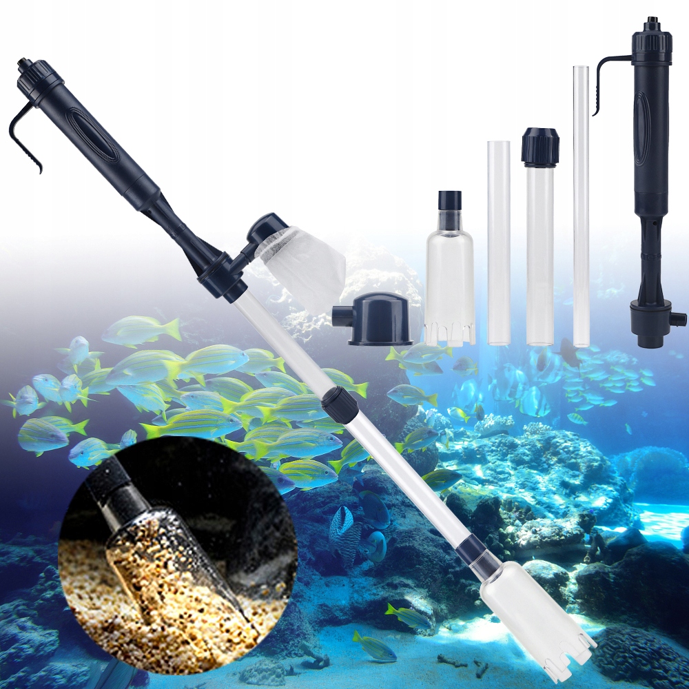 Elektrický Odmulčovač Vysavač Pumpa Do Akvária