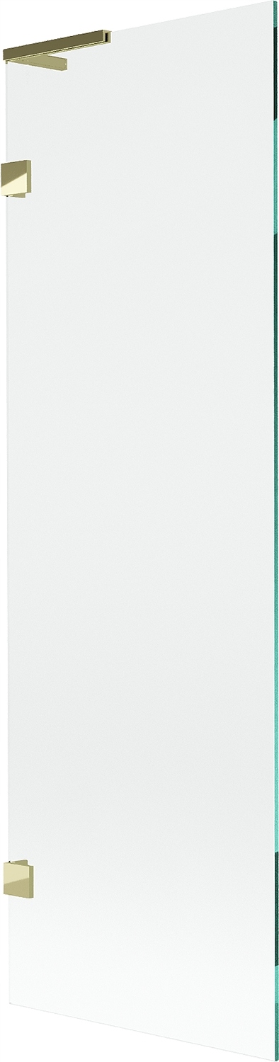 Mexen Lunar L vanová zástěna 1-křídlová 60 x 150 cm, transparentní, zlatá