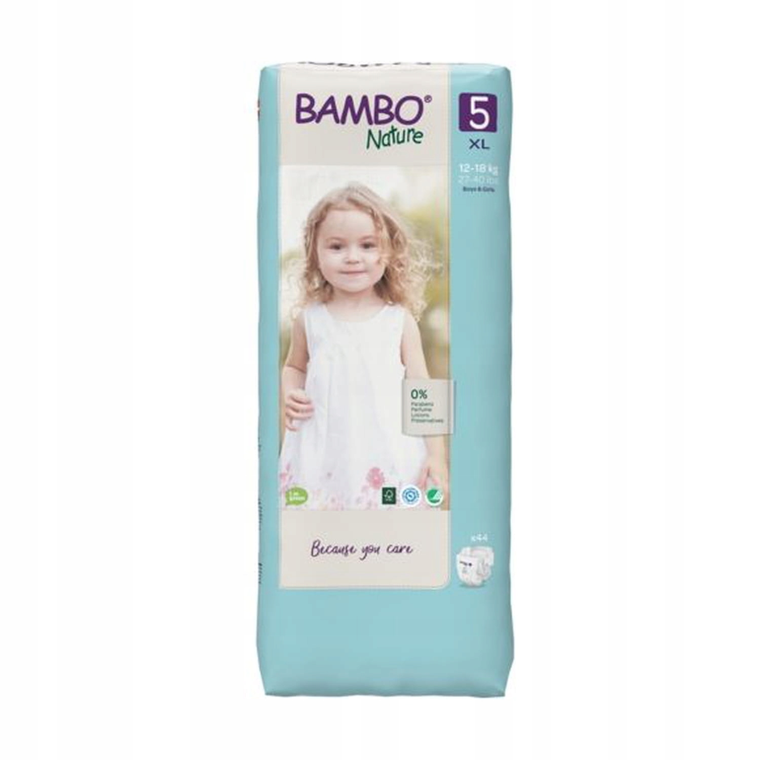 Bambo Nature 5 Junior 12-18кг Подгузники, 44 шт.