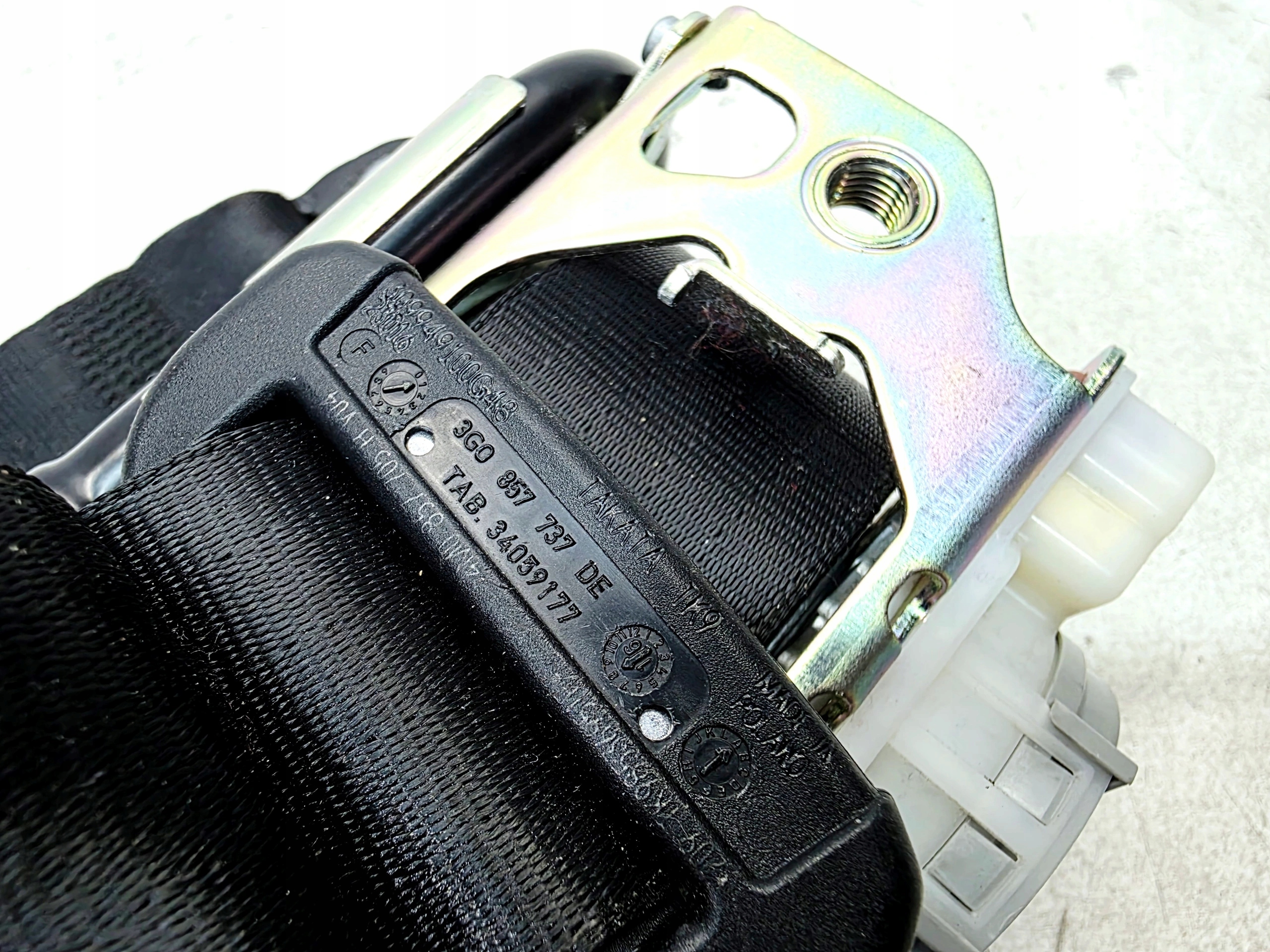 tension belt safety left front AUDI Q7 4M 4M0857705H