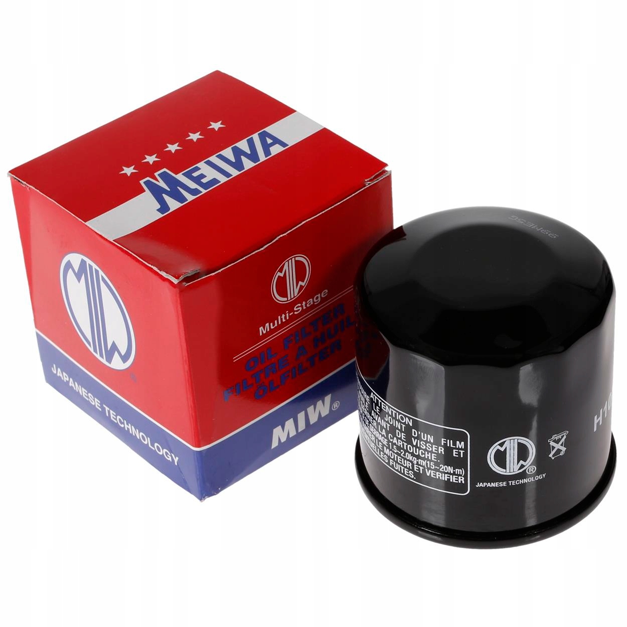 

Meiwa Miw Filtr oleju (HF204) Yamaha Triumph Honda