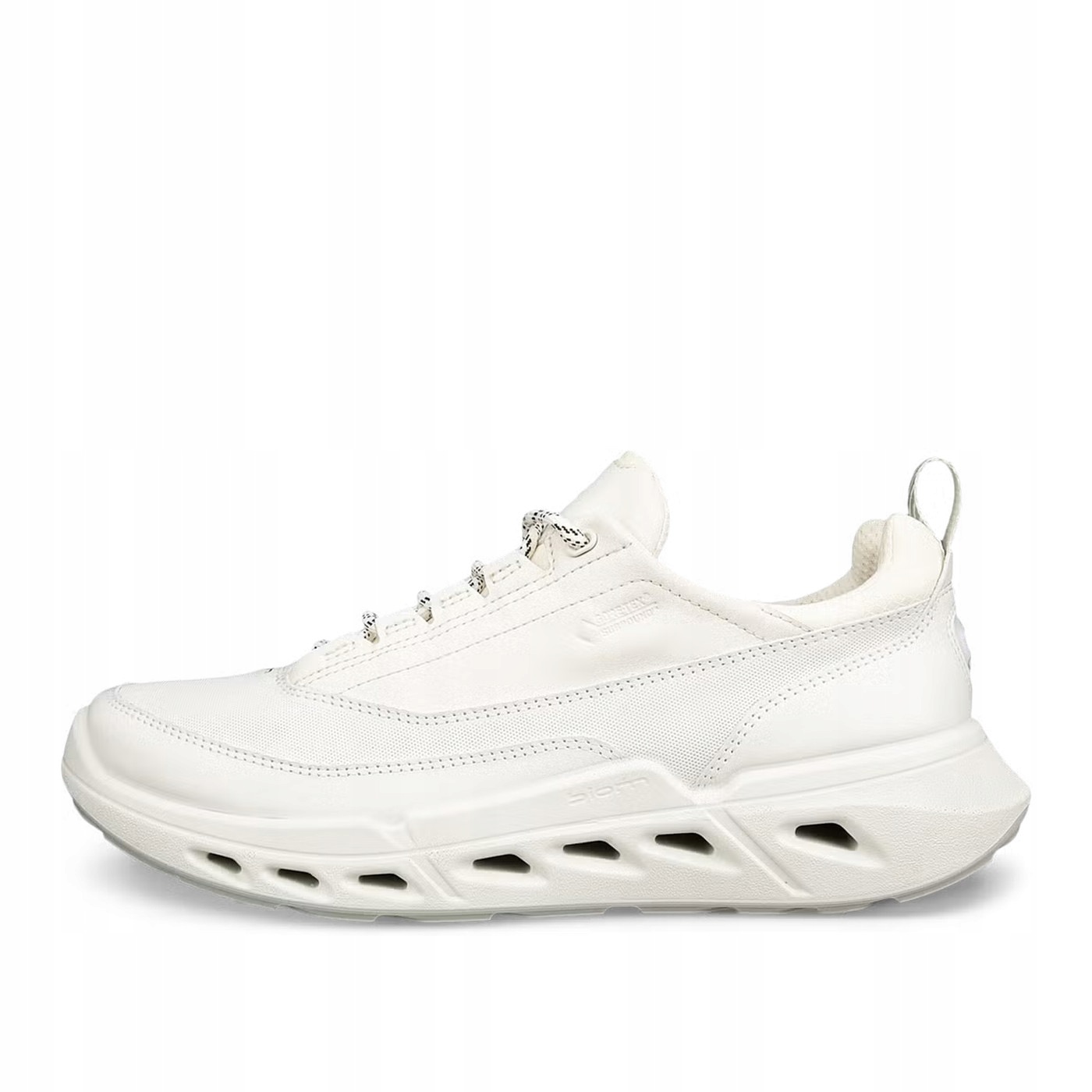 Buty Damskie Sneakersy Ecco Biom 720 Skórzane Białe Niskie Rozmiar 37