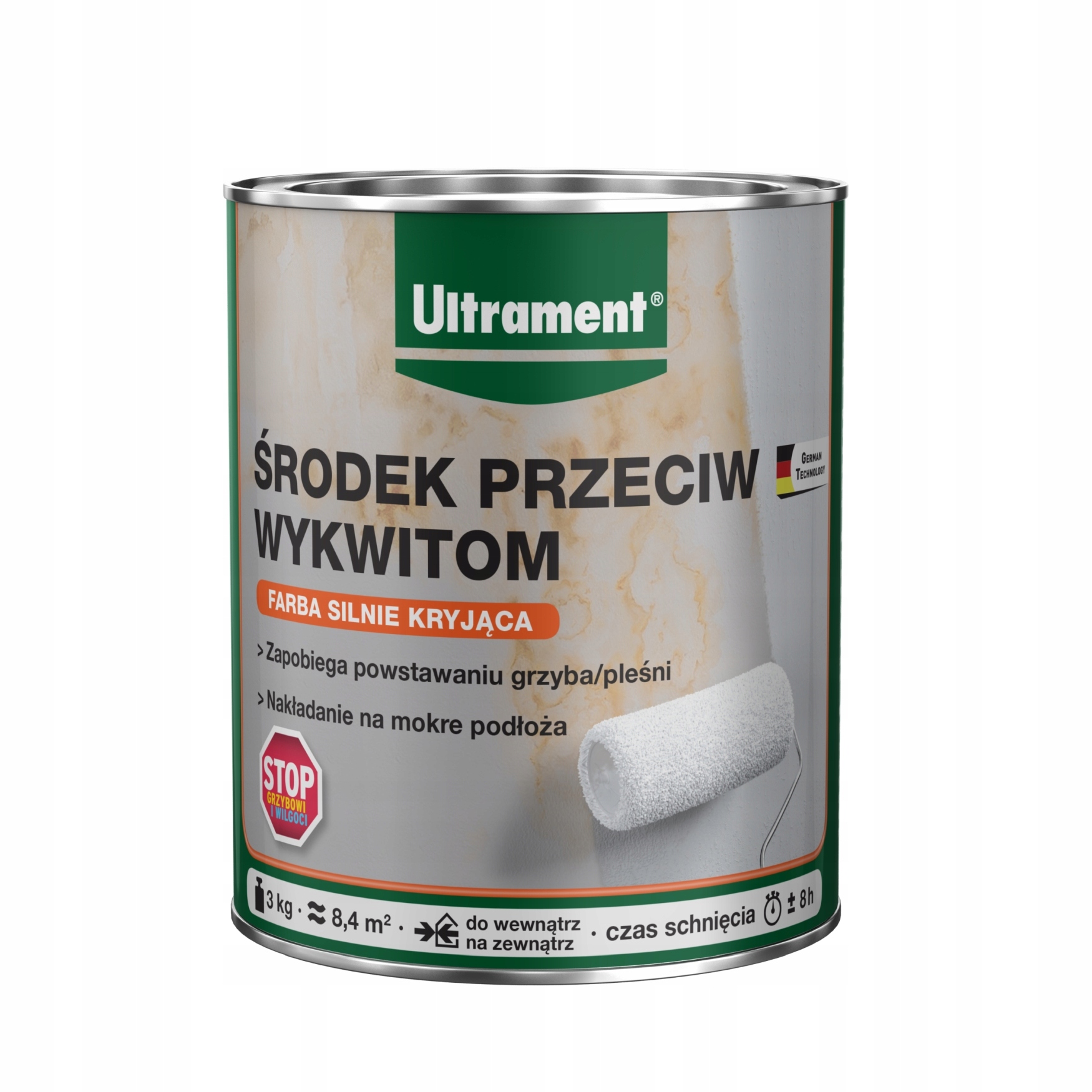 

Środek Przeciw Wykwitom I Wilgoci Ultrament 3KG