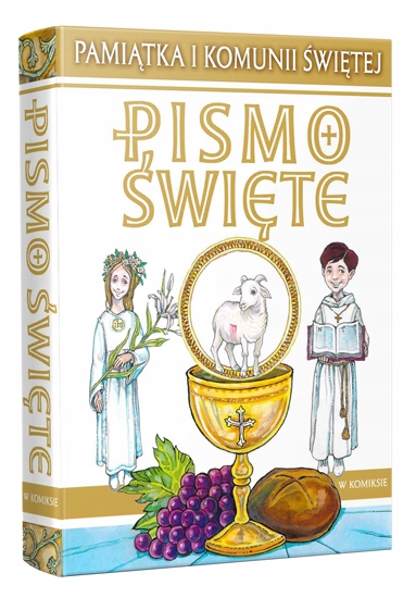 

Pismo Święte w komiksie Pamiątka I Komunii Świętej