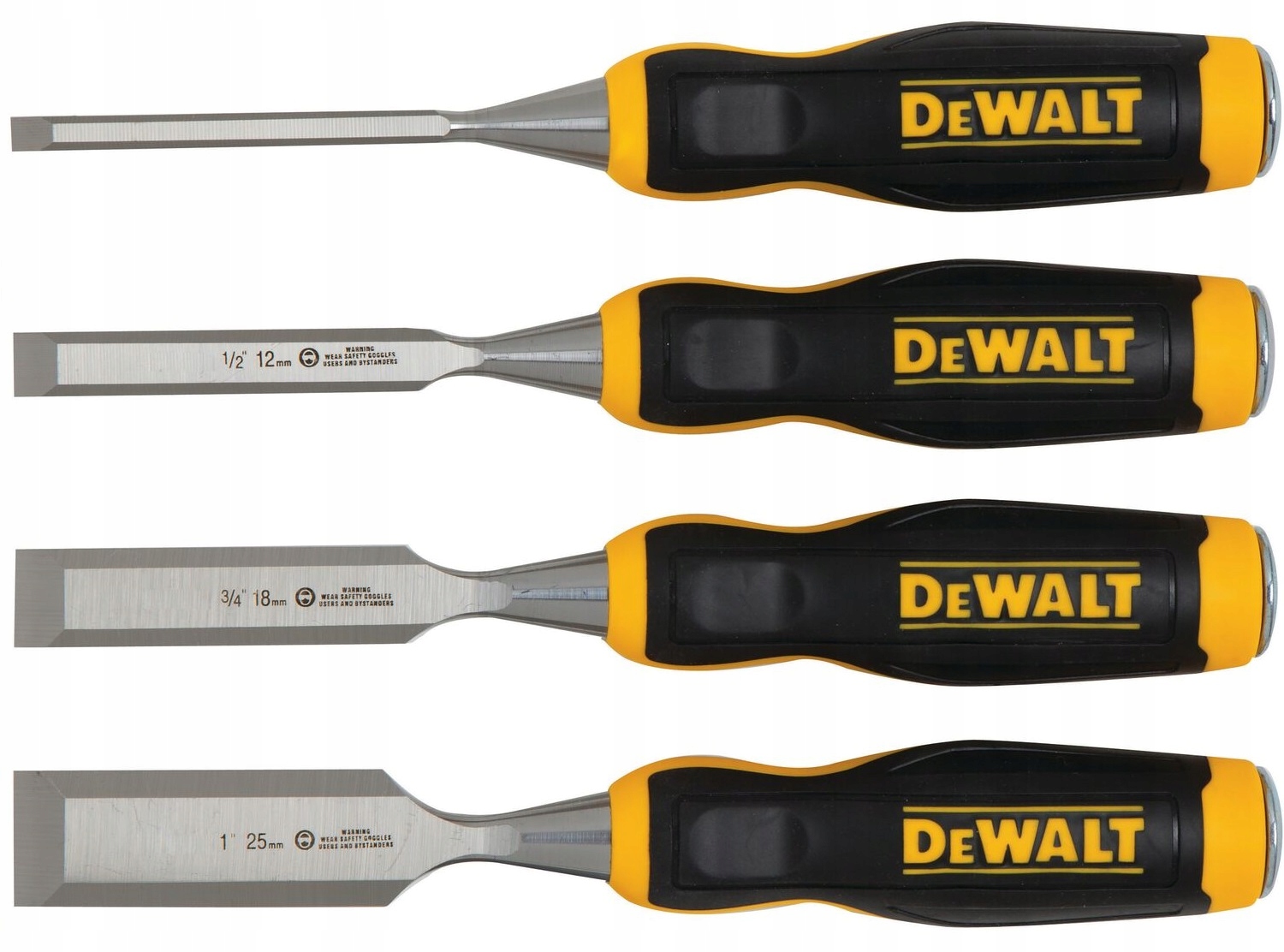 

DeWALT DWHT0-16063 Zestaw Dłut Do Drewna 4 Szt.