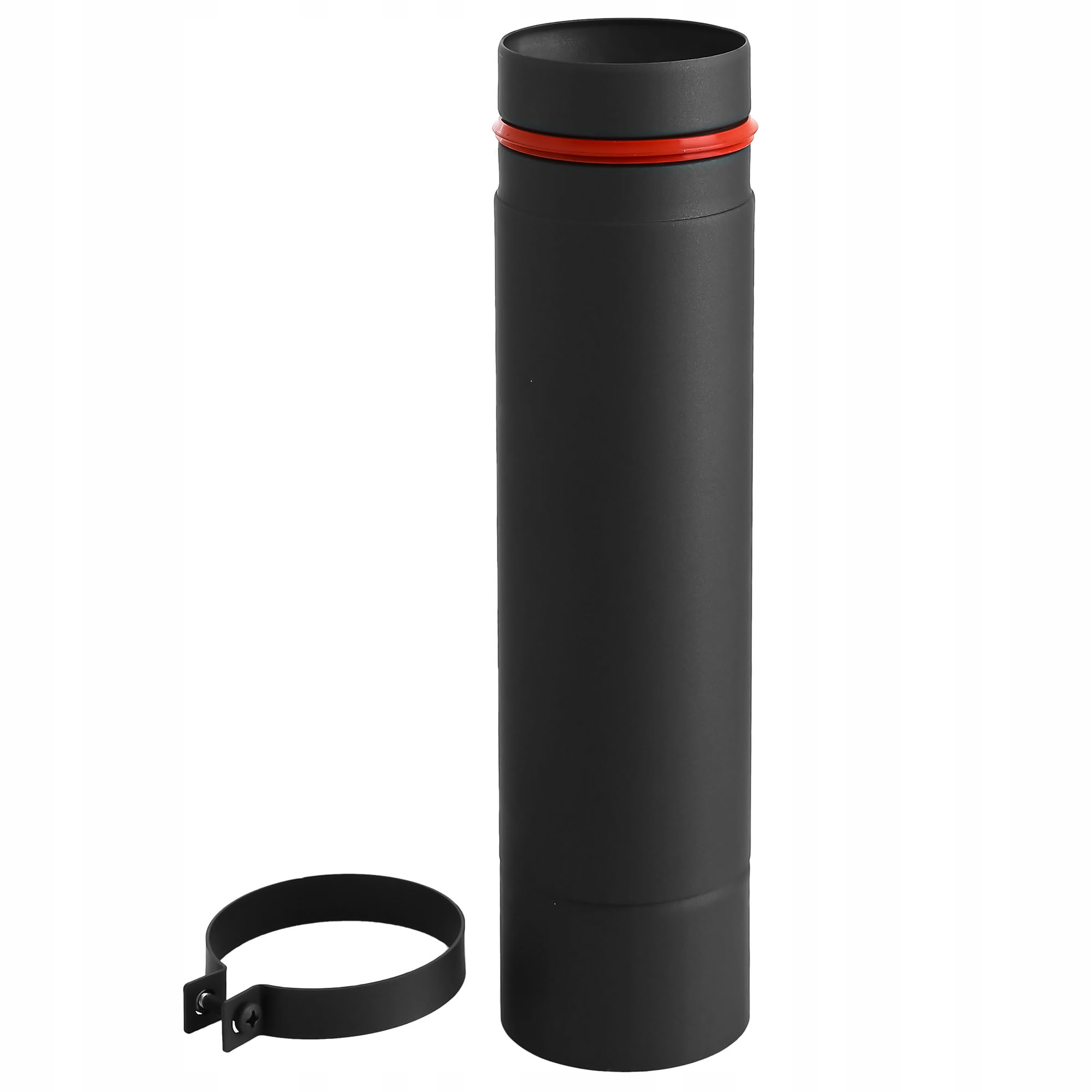 Trubka černá teleskopická krbová peleta Darco Spp 2x0,33 m 100 mm CZ1,2SP