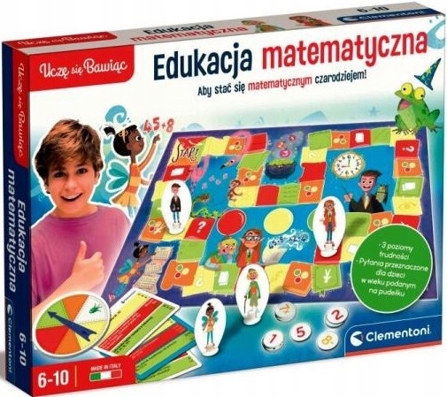 

Clementoni Gra Planszowa Edukacja Matematyczna