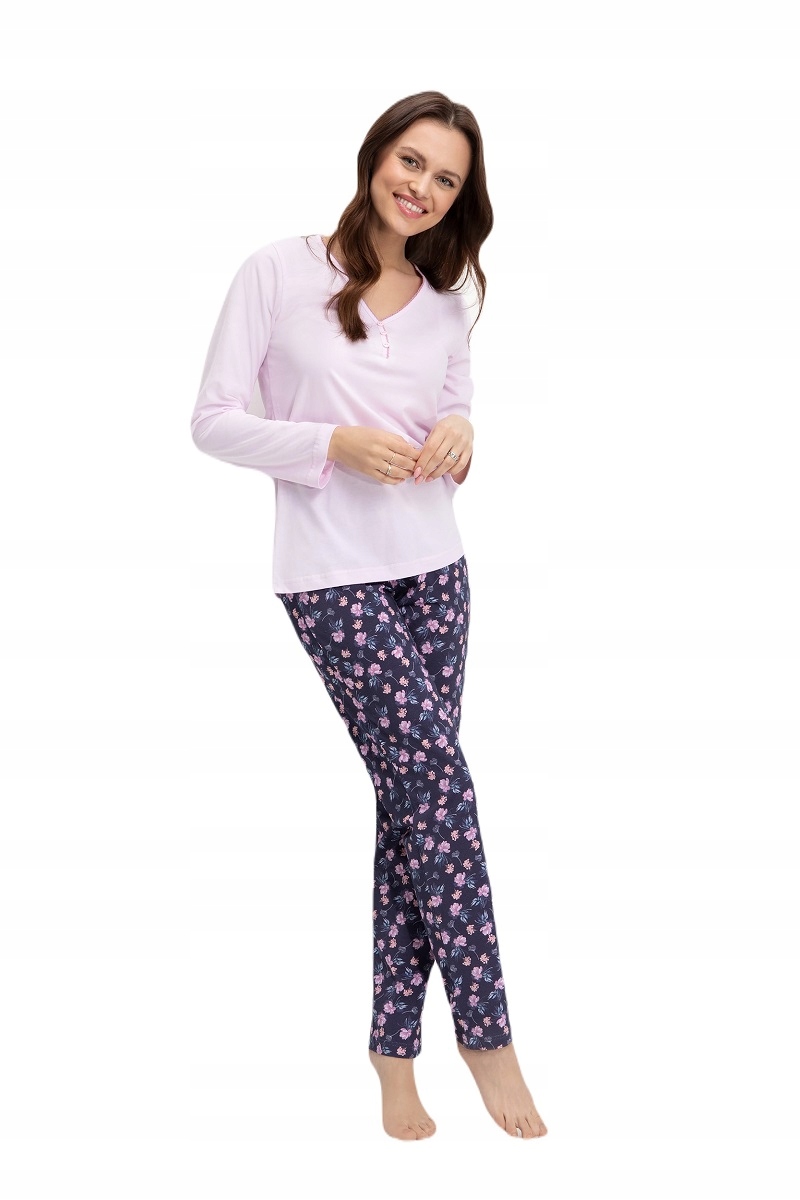 Dámské Pyžamo Luna 661/XL Růžové
