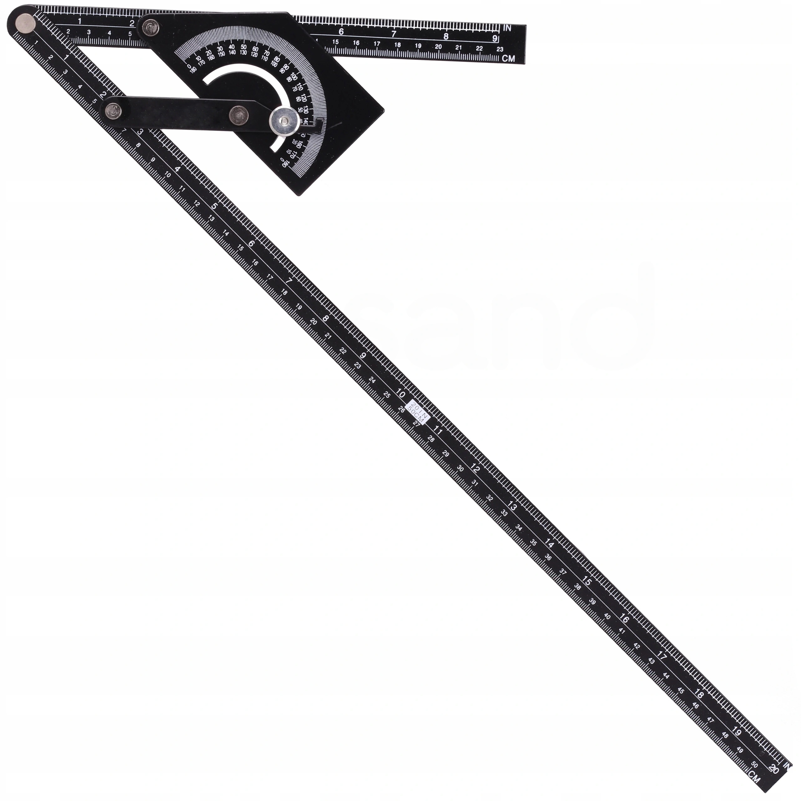 

Kątownik Nastawny Z Kątomierzem 230X500 Ustawny